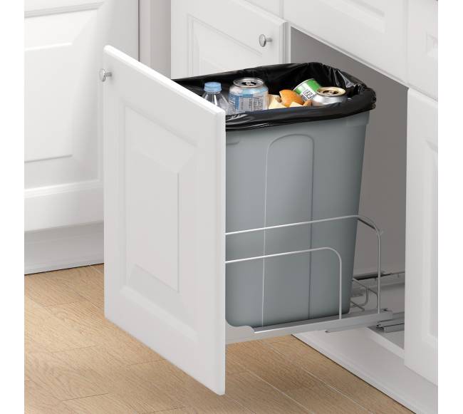 Ištraukiama šiukšliadėžė po spintele7