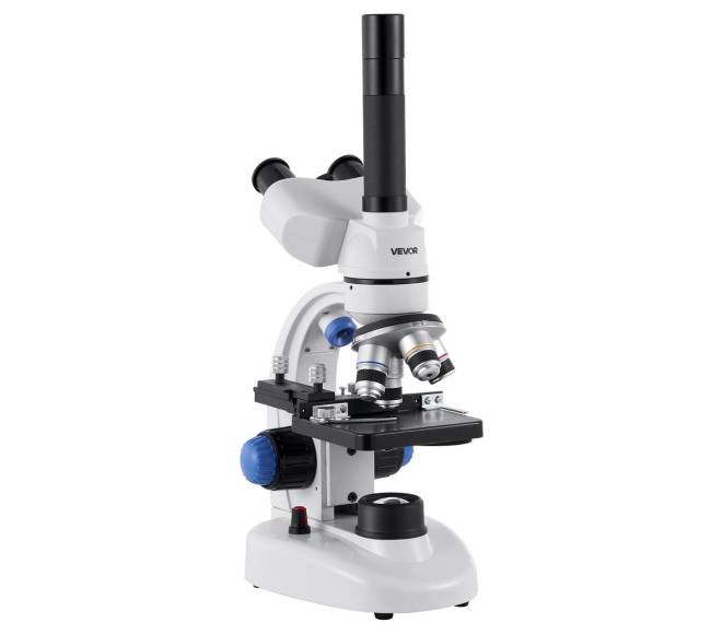 Trinokulinis jungiamasis mikroskopas 40-5000X10