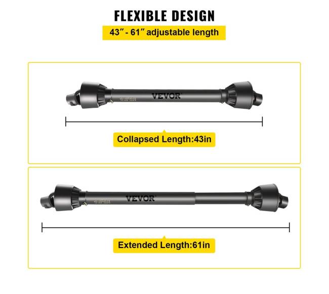 PTO velenas su 1-38" x 6 šlicais3