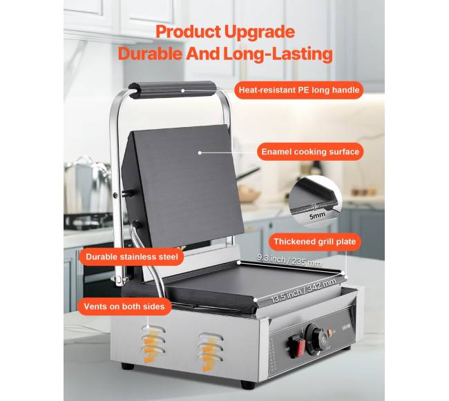 Komercinė panini grilis2