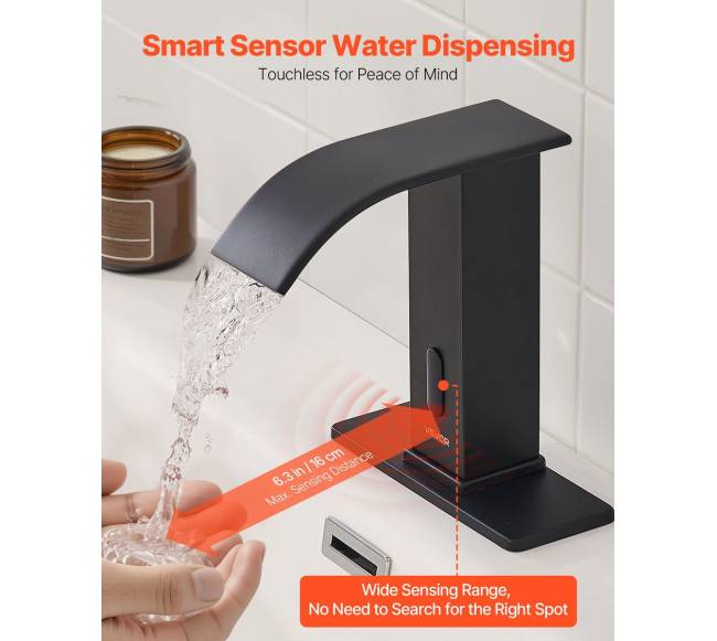 Bekontaktis vonios čiaupas su judesio jutikliu1