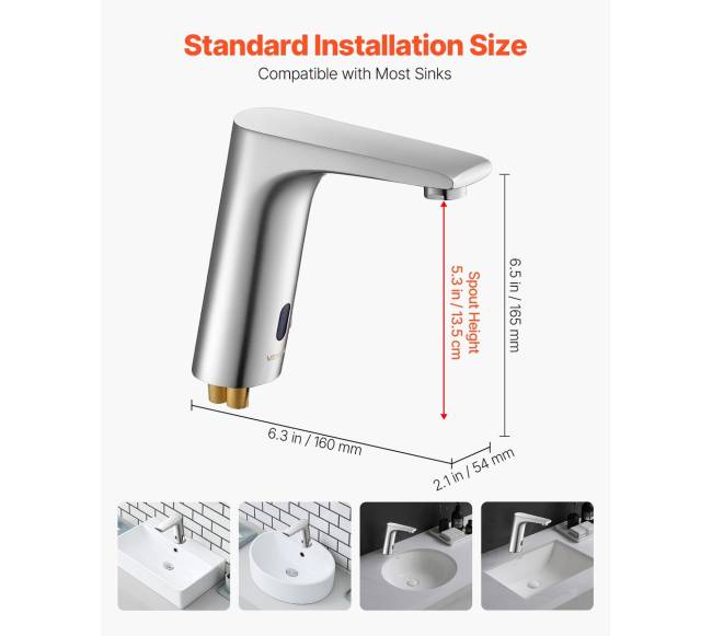 Jutiklis vonios čiaupas be lietimo2