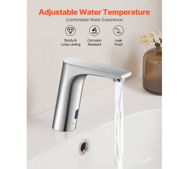 Jutiklis vonios čiaupas be lietimo3