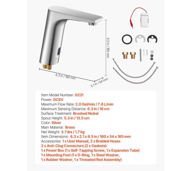 Jutiklis vonios čiaupas be lietimo6