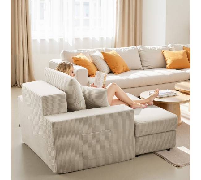 Gultas kėdė su pagalvėlėmis, 1115 mm7