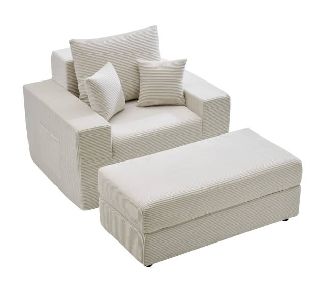 Gultas kėdė su pagalvėlėmis, 1115 mm8