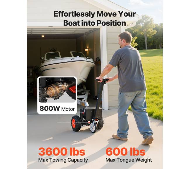 Elektrinis priekabos tempiklis su 800W varikliu1