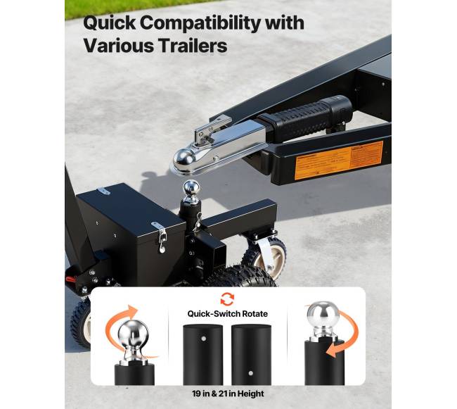 Elektrinis priekabos tempiklis su 800W varikliu4