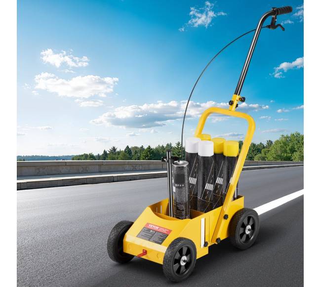 Linijų žymėjimo mašina geltona7