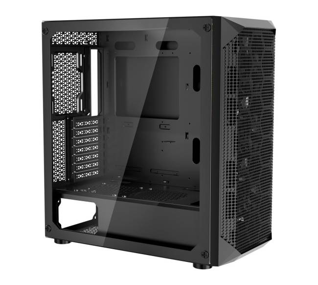 Kompiuterio korpusas su 3 PWM ventiliatoriais10