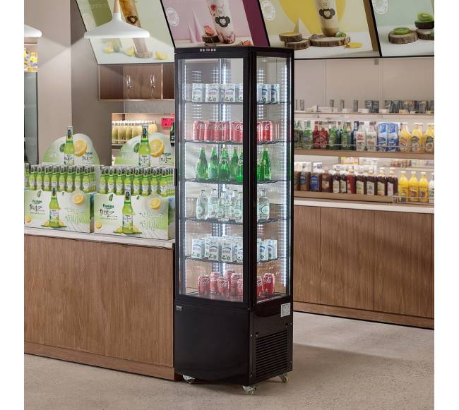 Konditerinė šaldymo vitrina, 278L, 5 lentynos7