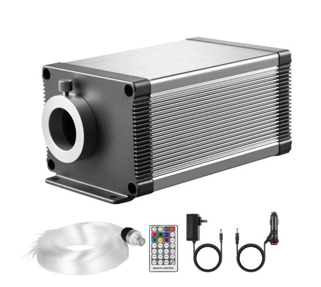 Stogo švieselių komplektas su 450 optinio pluošto šviesų8