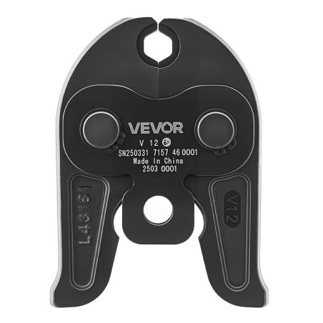 12 mm v12 spaudimo žandikaulis nerūdijančiam plienui0