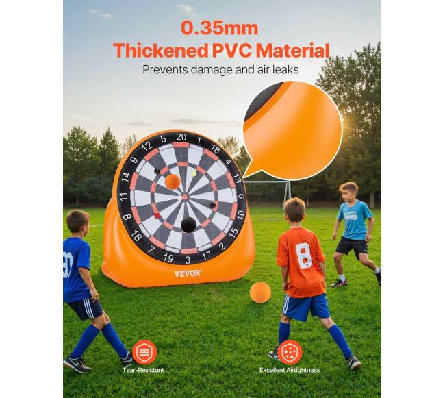 Pripučiamas futbolo smiginis su kamuoliais3