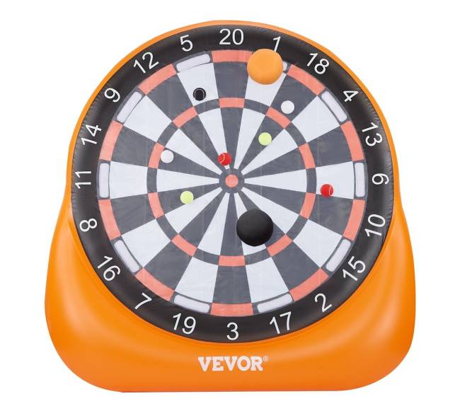 Pripučiamas futbolo smiginis su kamuoliais8