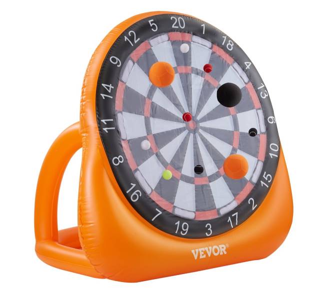 Pripučiamas futbolo smiginis su kamuoliais9