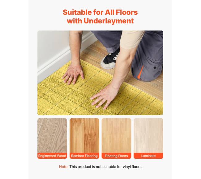 Grindų paklotas su garų barjeru 18,6 m²5