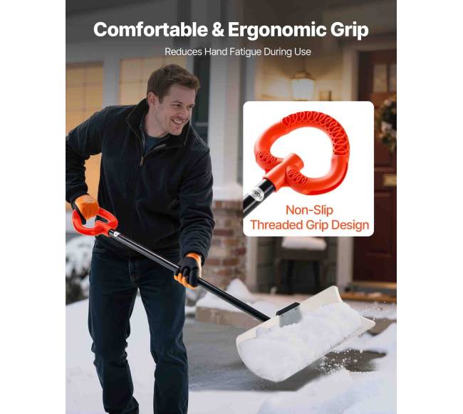 Plastikinis sniego stumdymo kastuvas 61 cm3