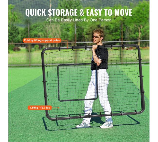 Beisbolo ir softbolo atmušimo tinklas 4x6 pėd.5