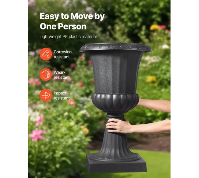 Plastikiniai ąsočio vazonai 40 x 67 cm, 2 vnt3