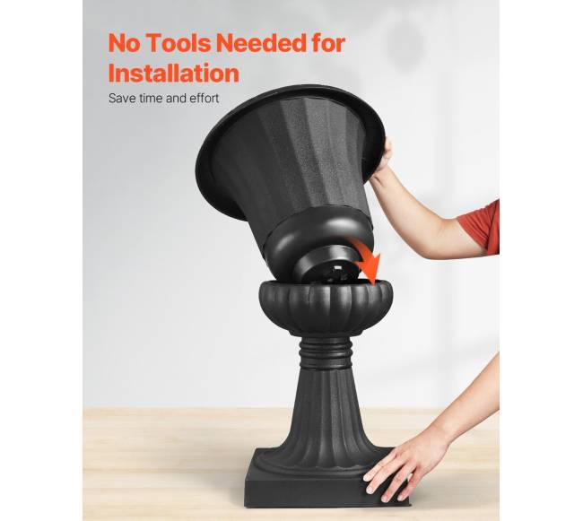 Plastikiniai ąsočio vazonai 40 x 67 cm, 2 vnt6