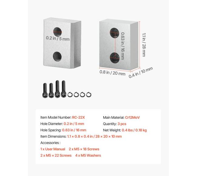 Armatūros kirpimo geležtės, 6 vnt.6