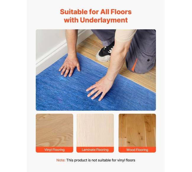 Grindų paklotas 9.3 m²roll, 3 mm storio5