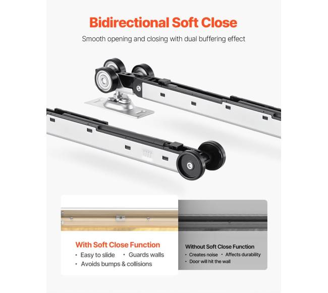 Slankiojančios durys su pritraukimo mechanizmu2