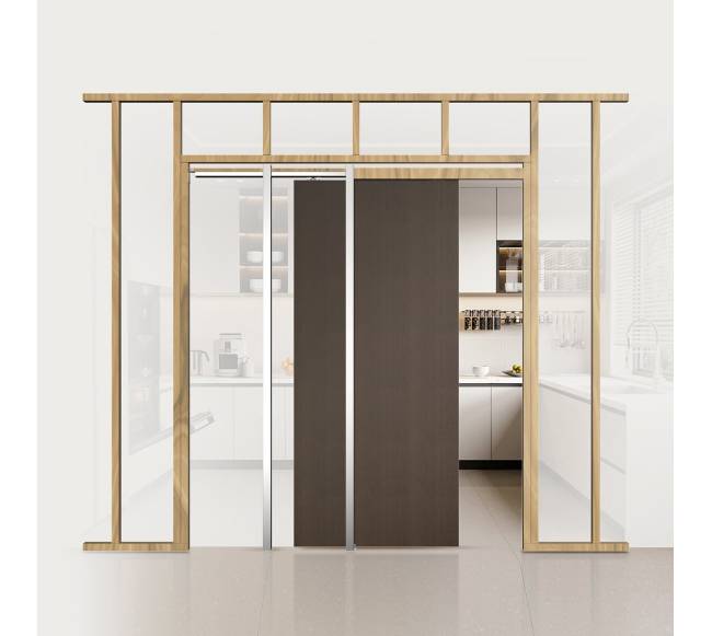 Slankiojančios durys su pritraukimo mechanizmu7