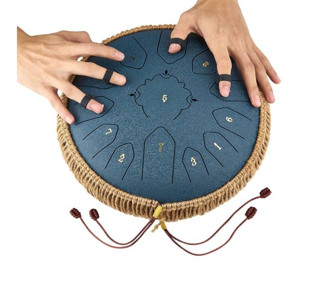 Plieninis liežuvinis būgnelis 30,5 cm, C-dur8