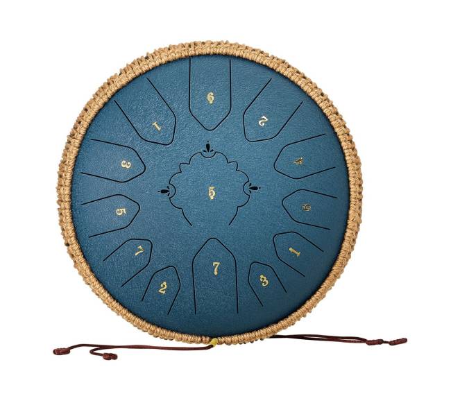 Plieninis liežuvinis būgnelis 30,5 cm, C-dur10