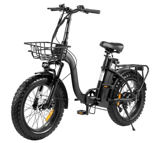 Sulankstomas elektrinis dviratis su nuimama baterija0