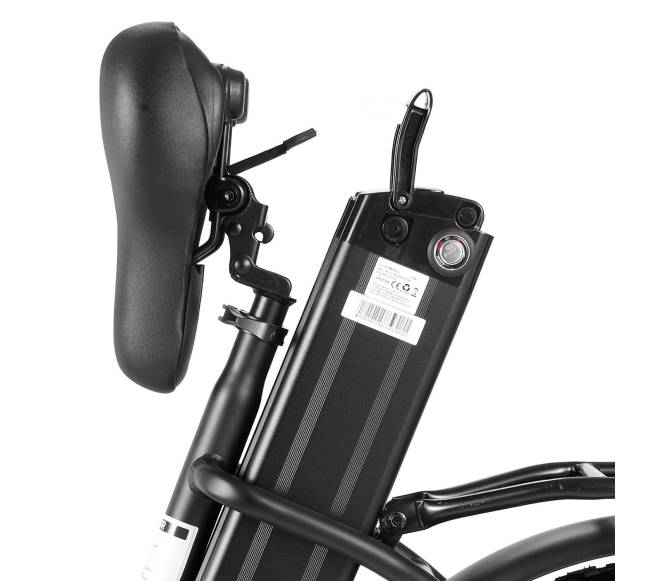 Sulankstomas elektrinis dviratis su nuimama baterija10