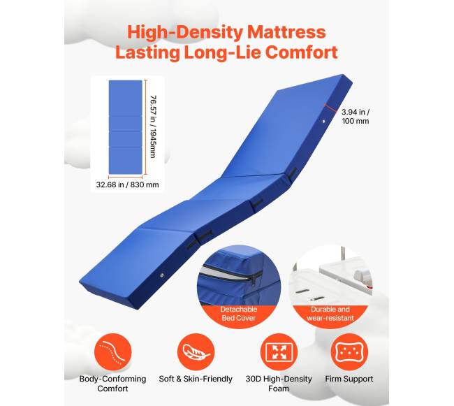 Elektrinė ligoninės lova su dviejų funkcijų reguliavimu2