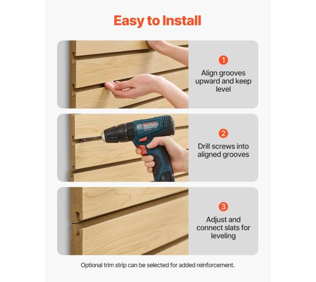 4 x 4 pėdų MDF plokštės slatvualas5