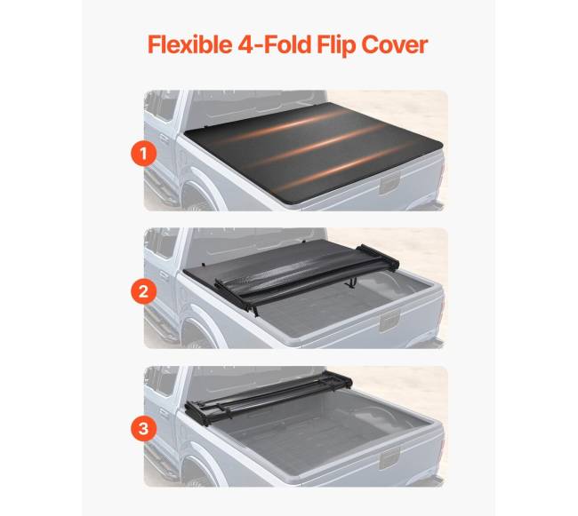 Kvadratinis dangtis Dodge Ram 1500 (2002-2024)2