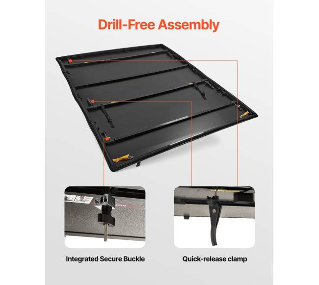 Kvadratinis dangtis Dodge Ram 1500 (2002-2024)4