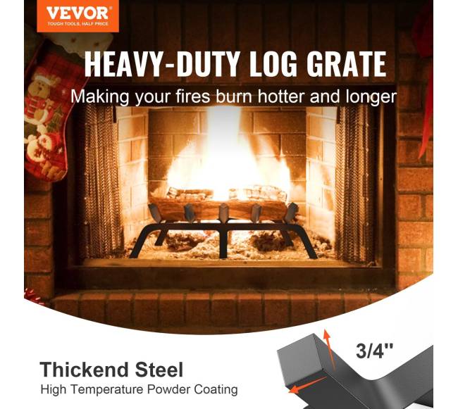 Židinio malkų sargis su 6 kojelėmis1