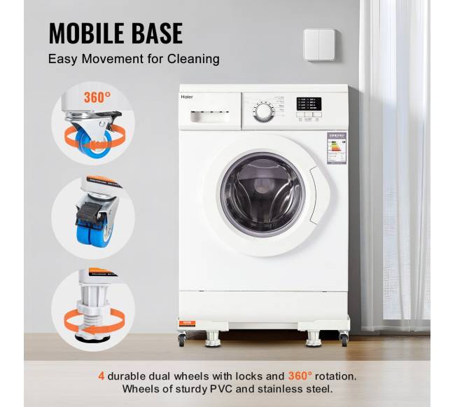 Universalus reguliuojamas šaldytuvo ir skalbyklės stovas4