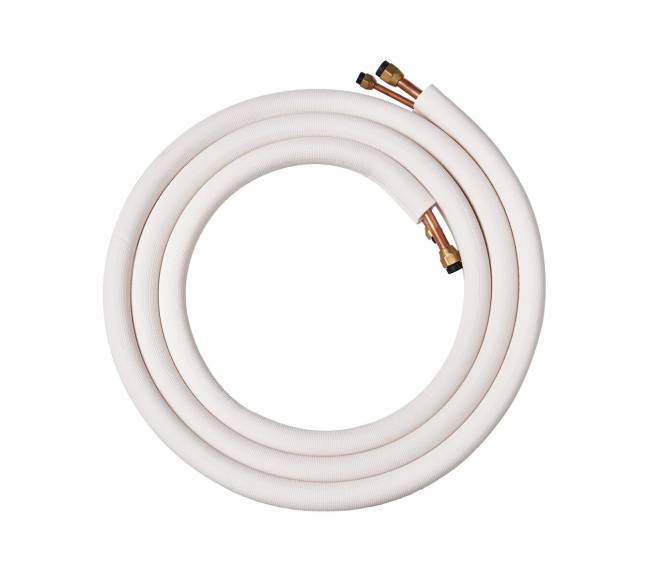 Mini split jungtis su variniu vamzdžiu8