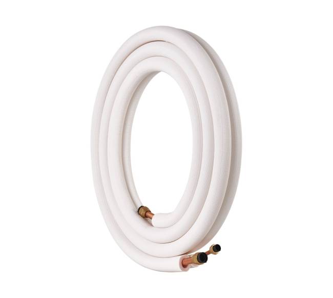 Mini split jungtis su variniu vamzdžiu10