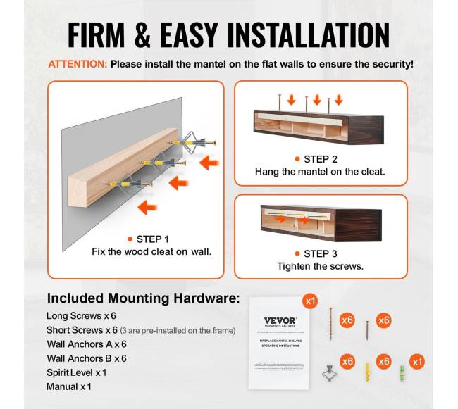Židinio lentyna plūduriuojanti iš medžio 152 cm4