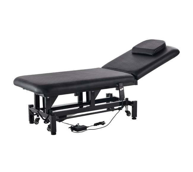 Elektrinis masažo stalas su reguliuojamu atlošu0