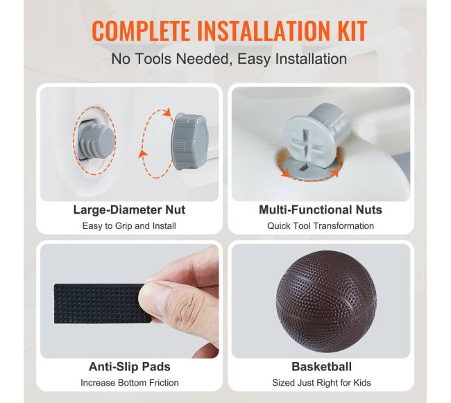 Vaikiškas nusileidimo kalnelis su krepšinio lanku5