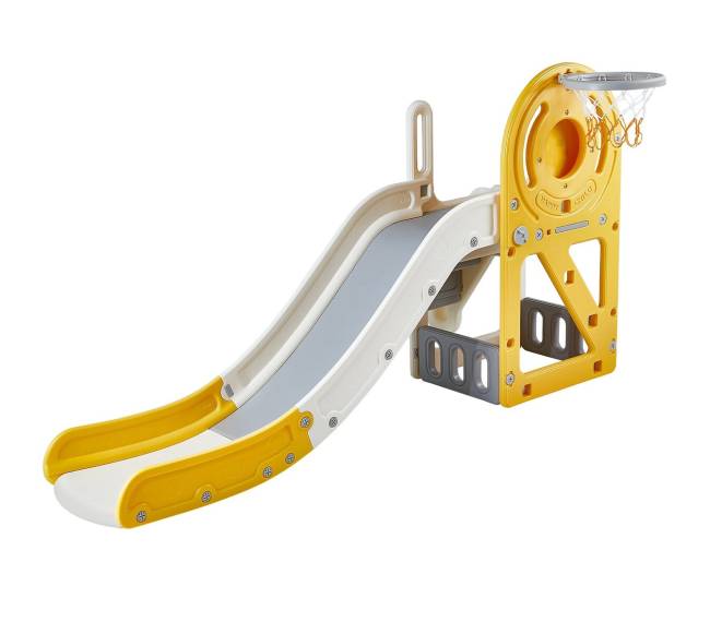 Vaikiškas nusileidimo kalnelis su krepšinio lanku9