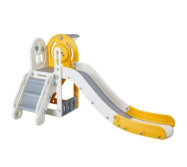 Vaikiškas nusileidimo kalnelis su krepšinio lanku10