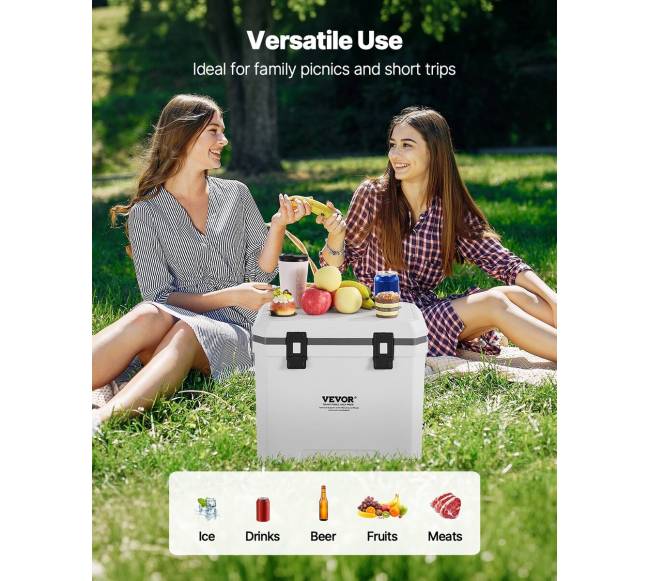 Nešiojama šaldyklė 38 l, 54 skardinės5