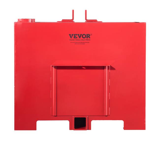 Balasto dėžė traktoriui su tritaškia jungtimi0