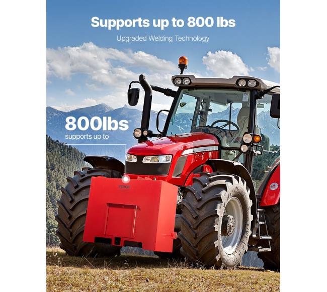 Balasto dėžė traktoriui su tritaškia jungtimi3