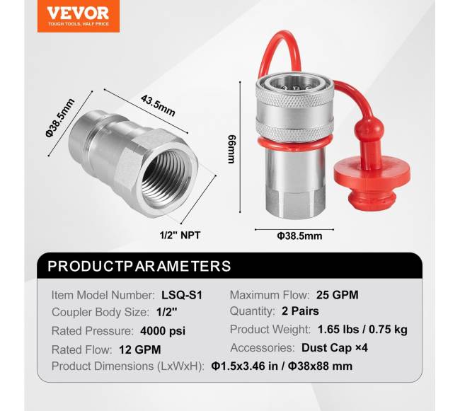 hidraulinės jungtys su apsaugos dangteliais6